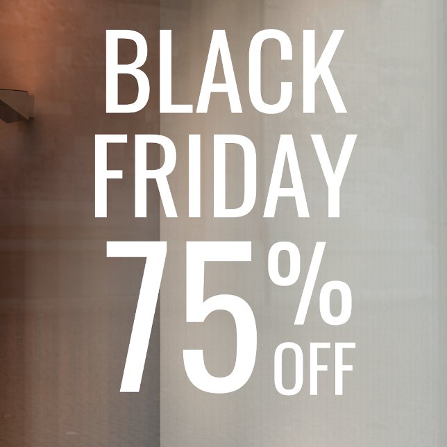 Black Friday Store Sale | Business Minimal White (Creator Uploaded)