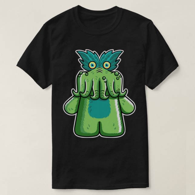 Black Friday Tickle-Me-Wiggly   T-Shirt (Design Front)