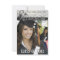 Black Funky Elegant Swirls Graduation Invite