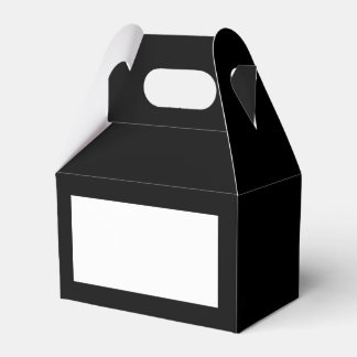 Black Gable Favour Box