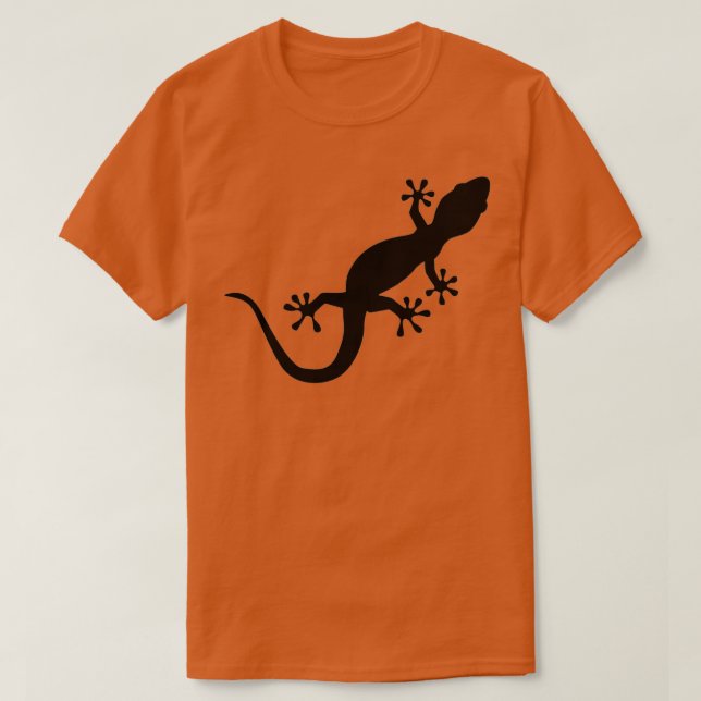 Black gecko  T-Shirt (Design Front)