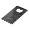 Black Geometric Personalised text Bottle Opener