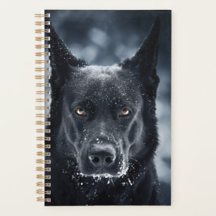 Black German Shepherd Planner