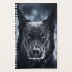 Black German Shepherd Planner
