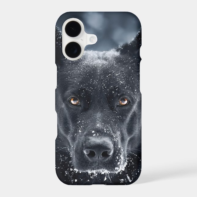 Black German Shepherd Samsung Galaxy Case (Back)