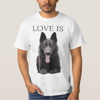 Black German Shepherd Shepard T Dog Mom Dad Love