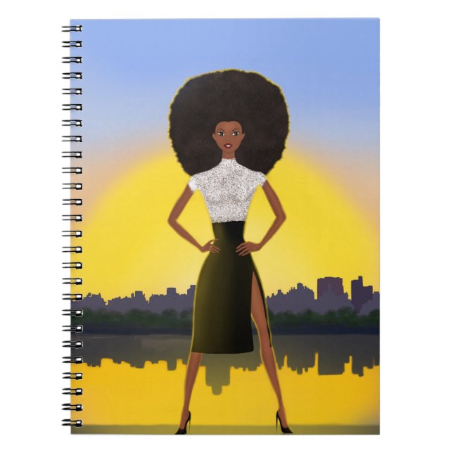 Black girl boss notebook (Front)