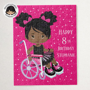 Black Girl in Tutu Jigsaw Puzzle