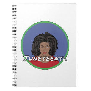 Black Girl Juneteenth Notebook