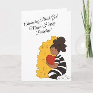 Black Girl Magic Birthday Card