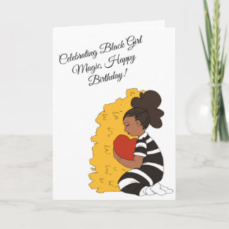 Black Girl Magic Birthday Card
