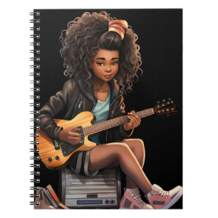 Black Girl Magic Birthday Sista Melanin Woman Notebook