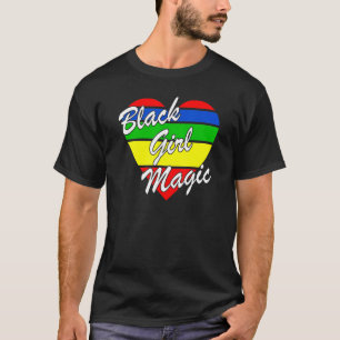 Black Girl Magic Black History Month Women Ladies T-Shirt