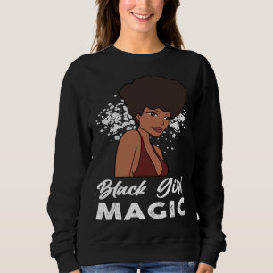 Black Girl Magic Melanin Pride African Afro Queen Sweatshirt