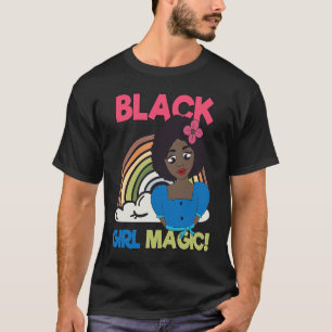 Black Girl Magic Melanin Pride African Afro Queen  T-Shirt