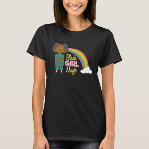 Black Girl Magic Melanin Pride African Afro Queen  T-Shirt