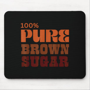 Black Girl Magic Queen Melanin History Juneteenth Mouse Pad