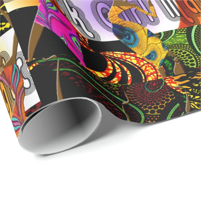 “Black Girl Magic” Wrapping Paper (Roll Corner)