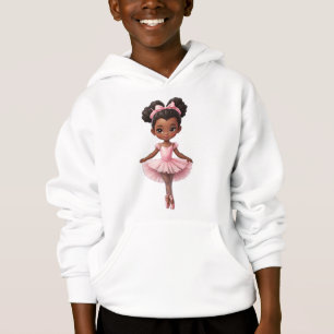 Black Girl Pink Ballerina Ballet
