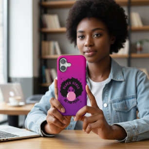 Black Girls Be Popping Afro Bubblegum