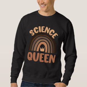 Black Girls In Science Lab Tech Laboratory Science Sweatshirt
