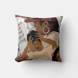 Black Girls Originators pillow