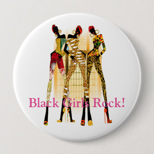 Black Girls Rock! 10 Cm Round Badge