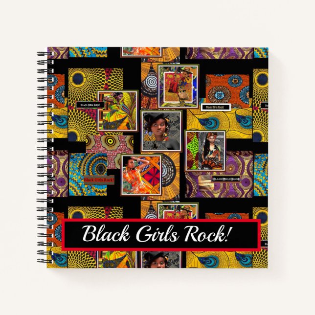 Black Girls Rock! Notebook (Front)
