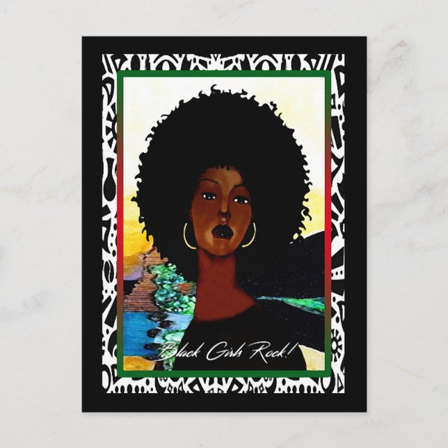 Black Girls Rock! Postcard (Front)