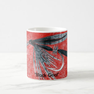 "Black Gnat" Classic Trout Fly Mug
