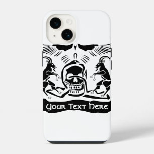 Black Goat Corrupt Trinity Crest iPhone 14 Case