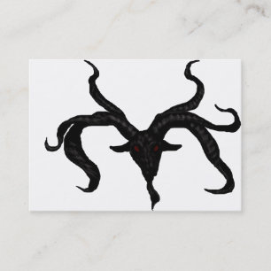 Black Goat Demon Business Card