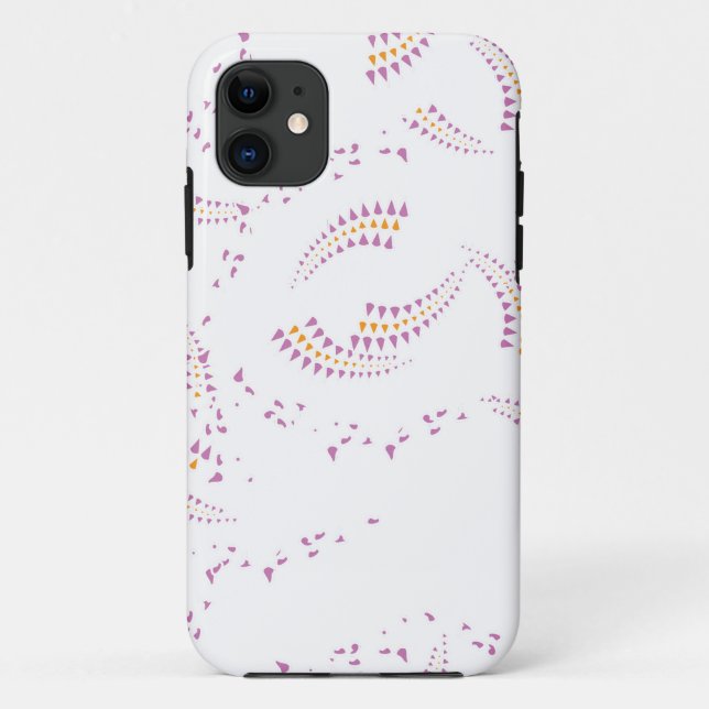 Black Gold Abstract Seamless Pattern Case-Mate iPhone Case (Back)