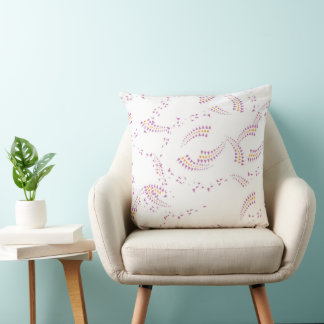 Black Gold Abstract Seamless Pattern Cushion