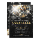 Black Gold Adult 50th Birthday Party