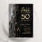 Black Gold Agate Surprise 50th Birthday
