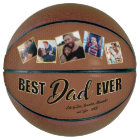 Black & Gold “Best Dad Ever” Basketball Keepsake