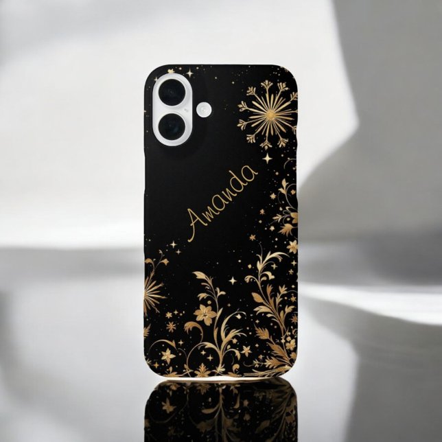  Black Gold Bloom Case-Mate iPhone Case (Creator Uploaded)
