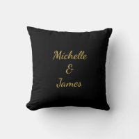 Black & Gold Colors Professional Trendy Modern