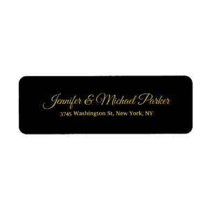 Black & Gold Colour Modern Creative Script Family