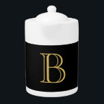Black Gold Colour Monogram Professional Calligraph<br><div class="desc">This template can be customised to meet all professional occupations.</div>