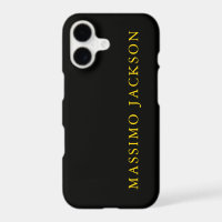 Black Gold Colours Professional Trendy Minimalist