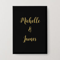 Black & Gold Colours Professional Trendy Modern