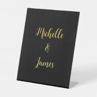 Black & Gold Colours Professional Trendy Modern