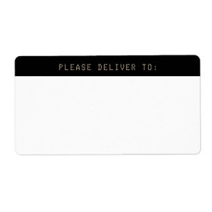 Black Gold Computer Font Mailing Address