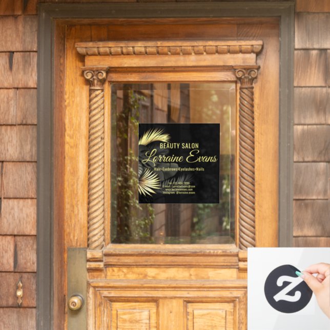 Black Gold Elegant  (Home Door)