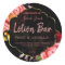 Black Gold Floral Lotion Bar Labels
