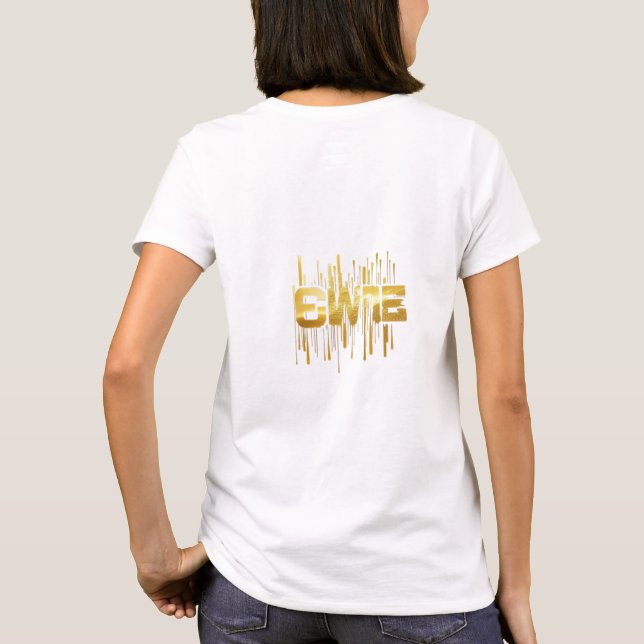  Black & Gold Fusion T-Shirt (Back)