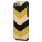 Black Gold Glitter Chevron iPhone 6 Case