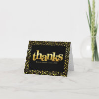 Black gold graduation bold modern typography